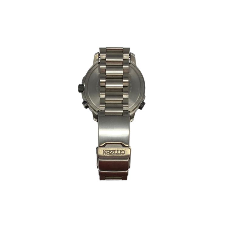 Citizen PROMASTER Часы на кварцевом механизме с титановым ремешком Мужские часы Черный циферблат CB0206 86X CB0206-86X