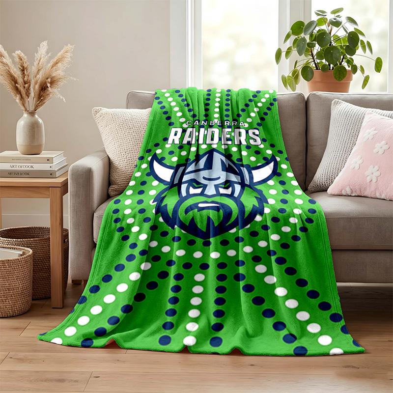 Canberra United blanket Flannel Blanket Soft Cozy Plush Throw for Sofa Bed Lightweight Home Decoration