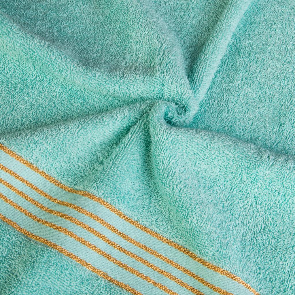 FROTTE cotton towel 70x140 for bathing, single-color TIWANO light turquoise