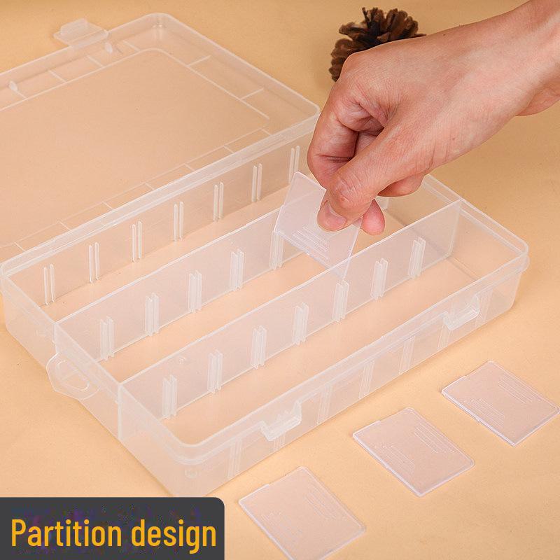 Прозрачный пластиковый пенал: Однослойный, вставной, большой емкости для эскизов и канцелярских принадлежностей