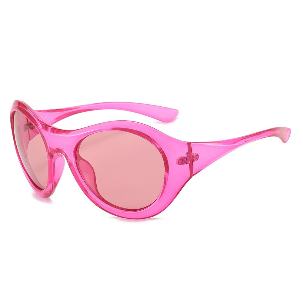 Oversized Punk Big Frame Vintage Sunglasses Women For Men Luxury Brand Designer Sun Glasses Popular Fashion Future Shades Uv