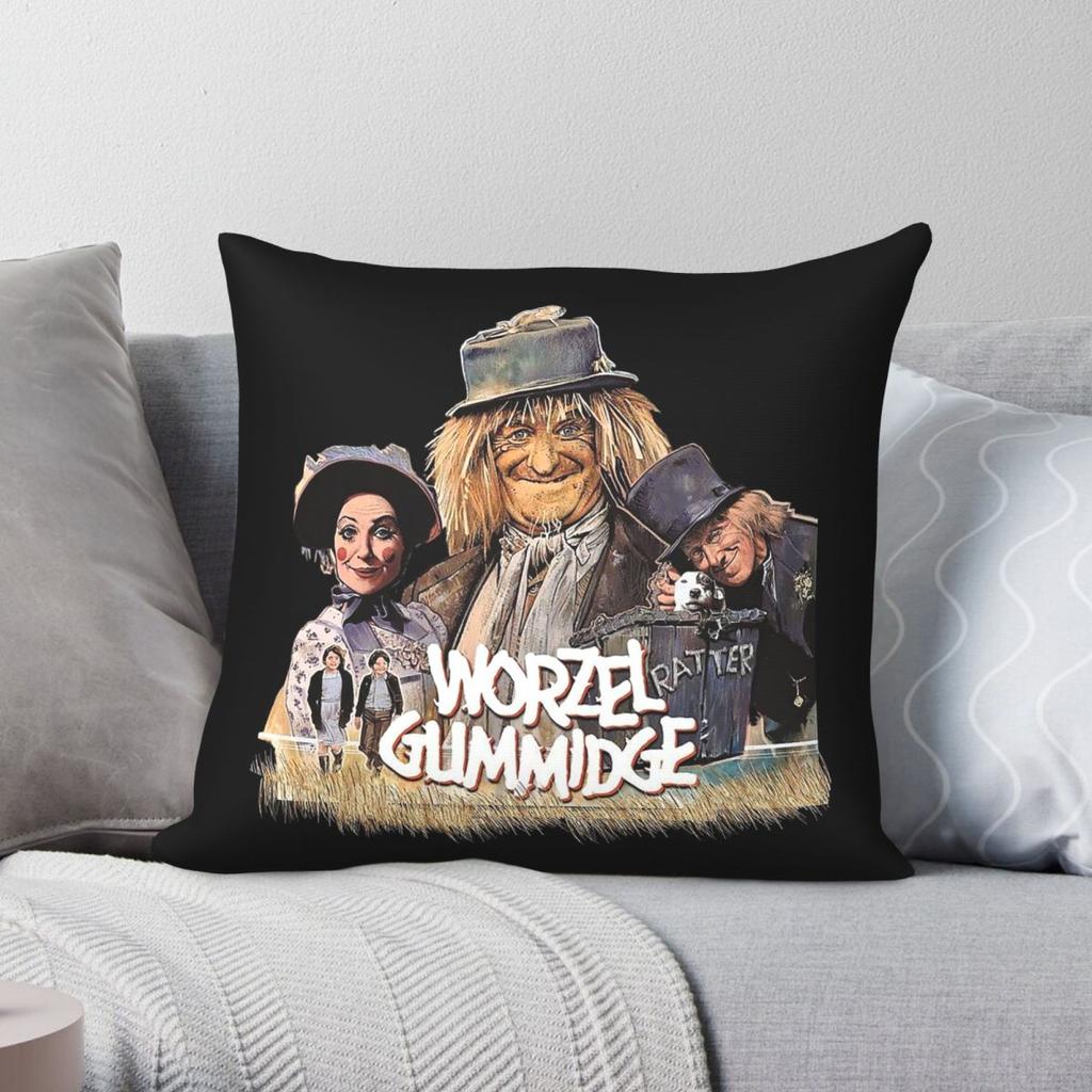 Worzel Gummidge Tv Square Pillowcase Polyester Linen Velvet Printed Zip Decorative Sofa Cushion Cover