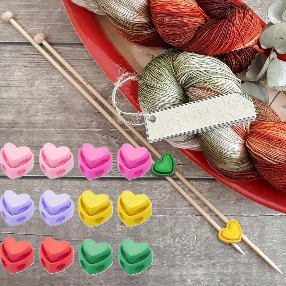 Rope Stopper Needle Protectors Spring Toggle Knitting Needle Protectors  Knitting Accessories