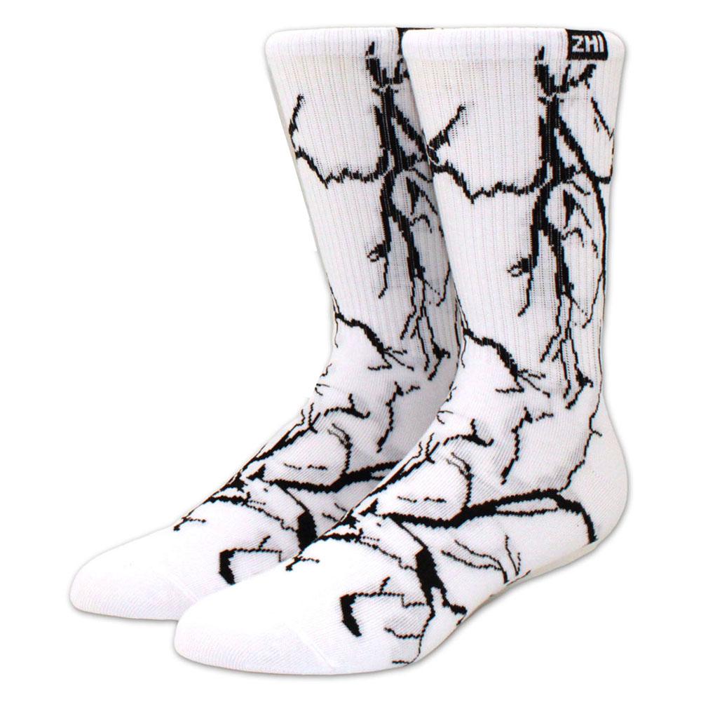 1 пара мужских носков в стиле хип-хоп с рисунком в виде шахматной доски, молнии, пламени, скейтборда