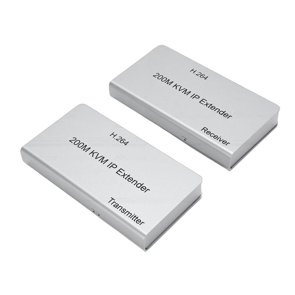 KVM HD USB удлинитель с широким ИК по Cat5e Cat6 200 м RJ45 KVM Over IP HD удлинитель для ПК HDTV дисплея US Plug