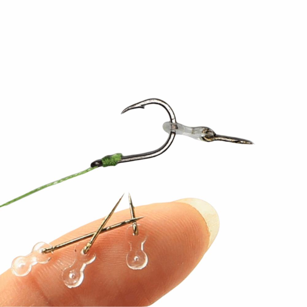 24PCS with Barbs Carp Bait Fish Spik Carbon Steel Bait Lure Hooks for Worm Corn Baits