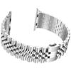 5-Beads Stainless Steel Watch Band for Apple Watch Series 10 42mm/9 8 7 41mm/6 5 4 SE SE (2022) SE (2023) 40mm/3 2 1 38mm