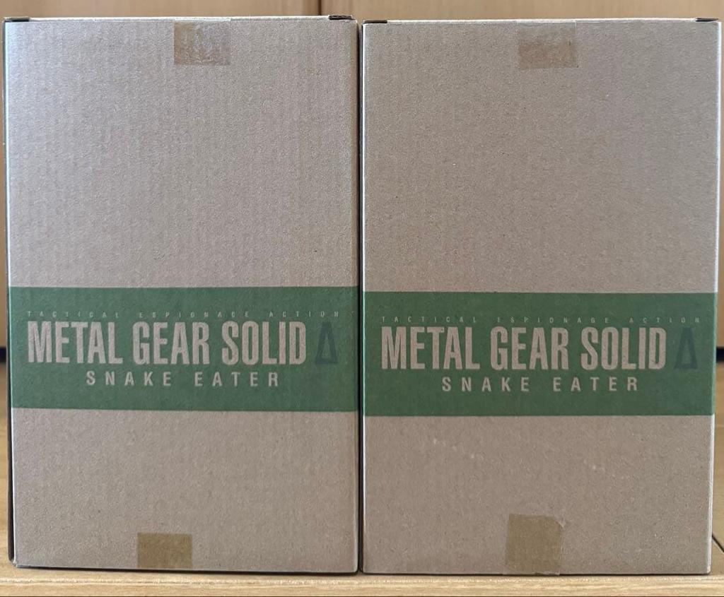 Metal Gear Solid Delta Snake Eater Figure Collection Naked Boss Set