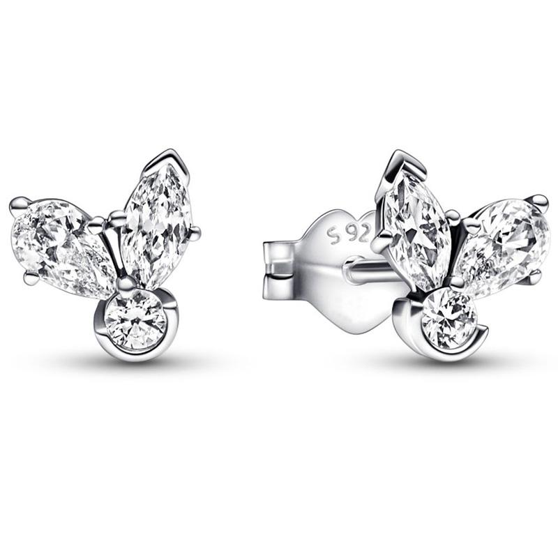 Подлинная снежинка из стерлингового серебра 925 пробы прямоугольная маска-ореол гербарий кластер асимметричная звезда для женщин модные ювелирные изделия