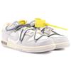 Off-White x Nike Dunk Low Лот 41 из 50 Унисекс Кроссовки Парусный Нейтрально-серый Кремень-серый DM1602-105