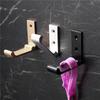 Folding Coat Hooks Wall Hooks for Hanging Coat Towel Hooks Hardware Heavy Duty Aluminum Alloy Headphone Holder Hooks
