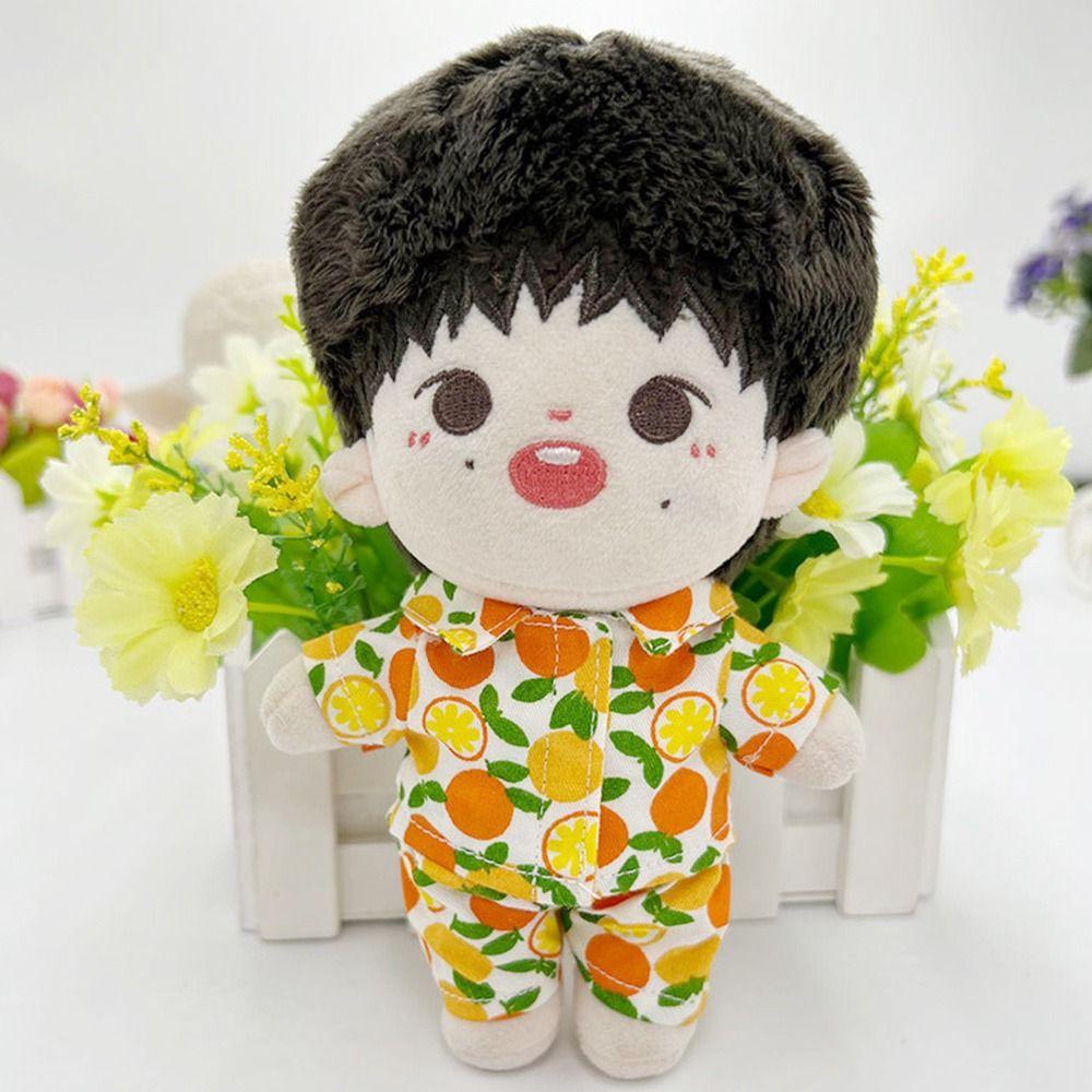 Наряд Хлопковая Набивная Мини Одежда Кукла Рубашка Кукла Подкладка 20 см Одежда для Куклы Фирут Одежда для Сна