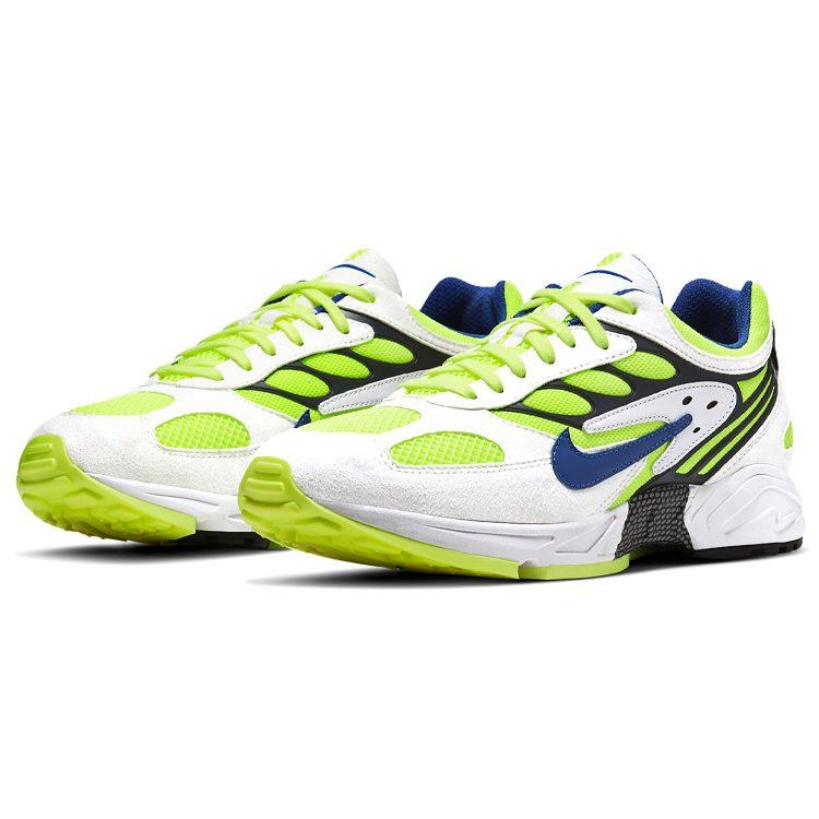 Nike Air Ghost Racer 'Белый Неоновый Желтый' AT5410-103