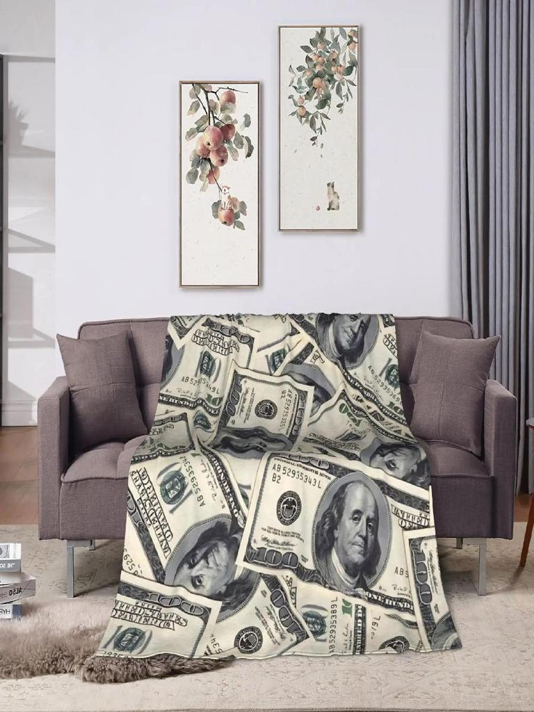 Soft Warm Flannel Blanket for Bed Couch Sofa Cozy Throw for Camping Bedroom Living Room Plaid Pattern Bedspread Cover