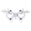 Aluminum Alloy Double Ring Buckle Stage Lights Clamp Clip Bracket 18-21Mm 38-52Mm Light Clamps Quick Release Lamp Hanger Hooks