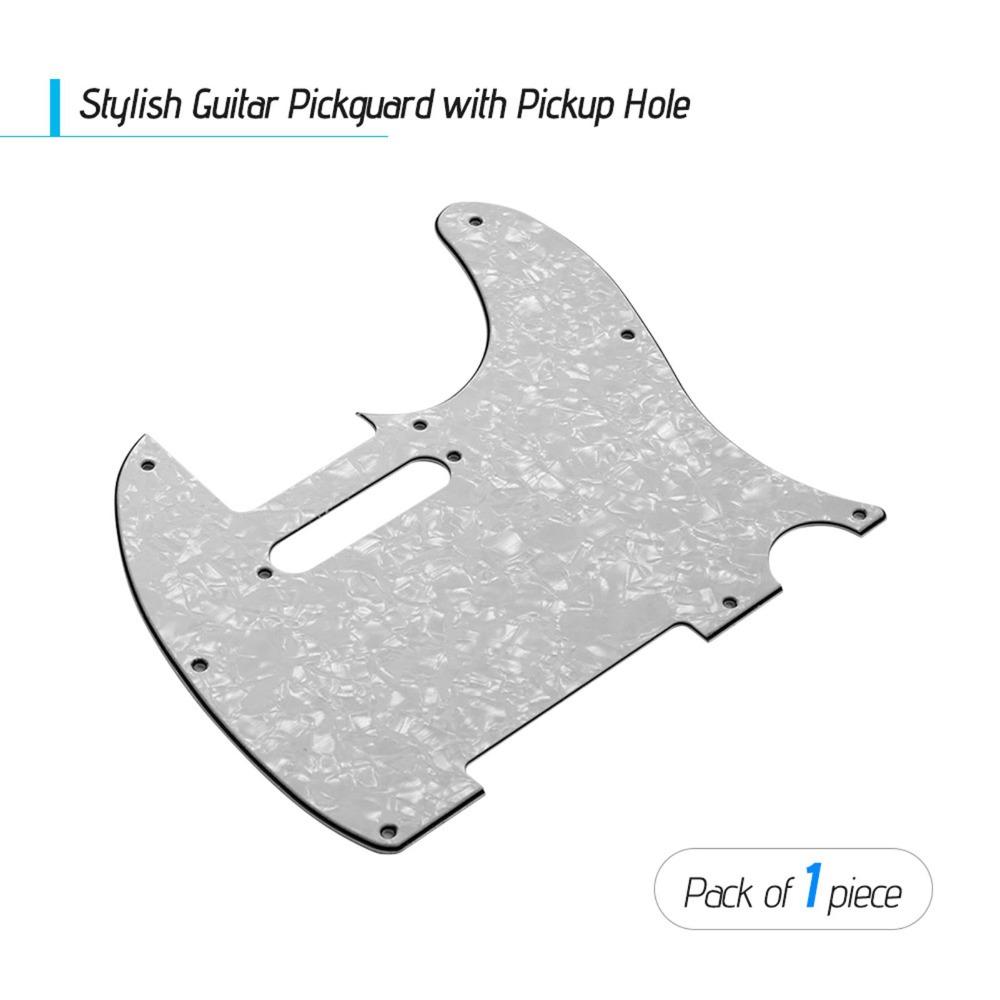 8-Hole Guitar Pickguard 3Ply Electric Guitar Pickguard For For TL Electric Guitar