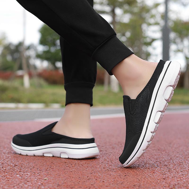 Men's Slippers Net Breathable EVA Ultra -light Convenience Home Slippers Women's Large Size Slippers