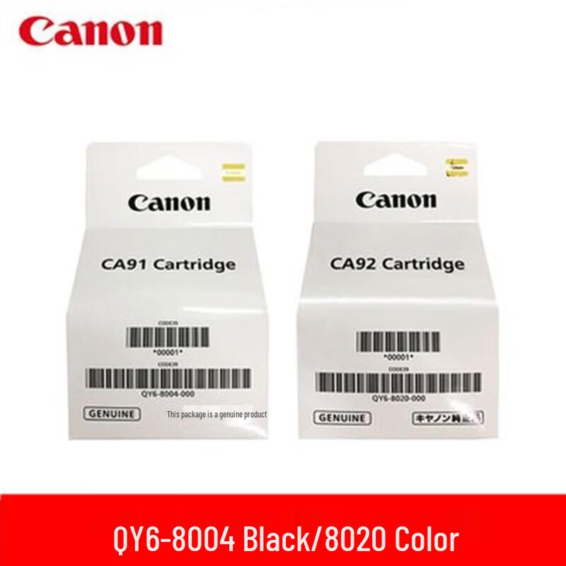 Canon Оригинальный набор печатающих головок CA91 + CA92 для черно-белой и цветной печати
