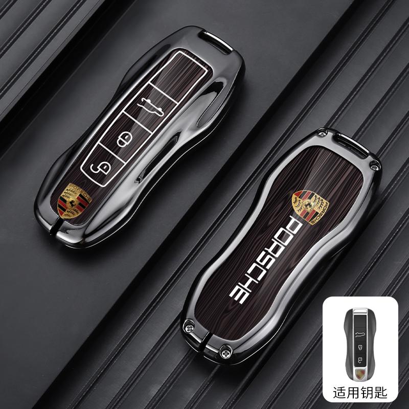 Car Smart Key Case Cover Shell For Porsche Panamera Spyder Carrera Macan Cayman Cayenne 911 970 981 991 Keyless Auto Accessories