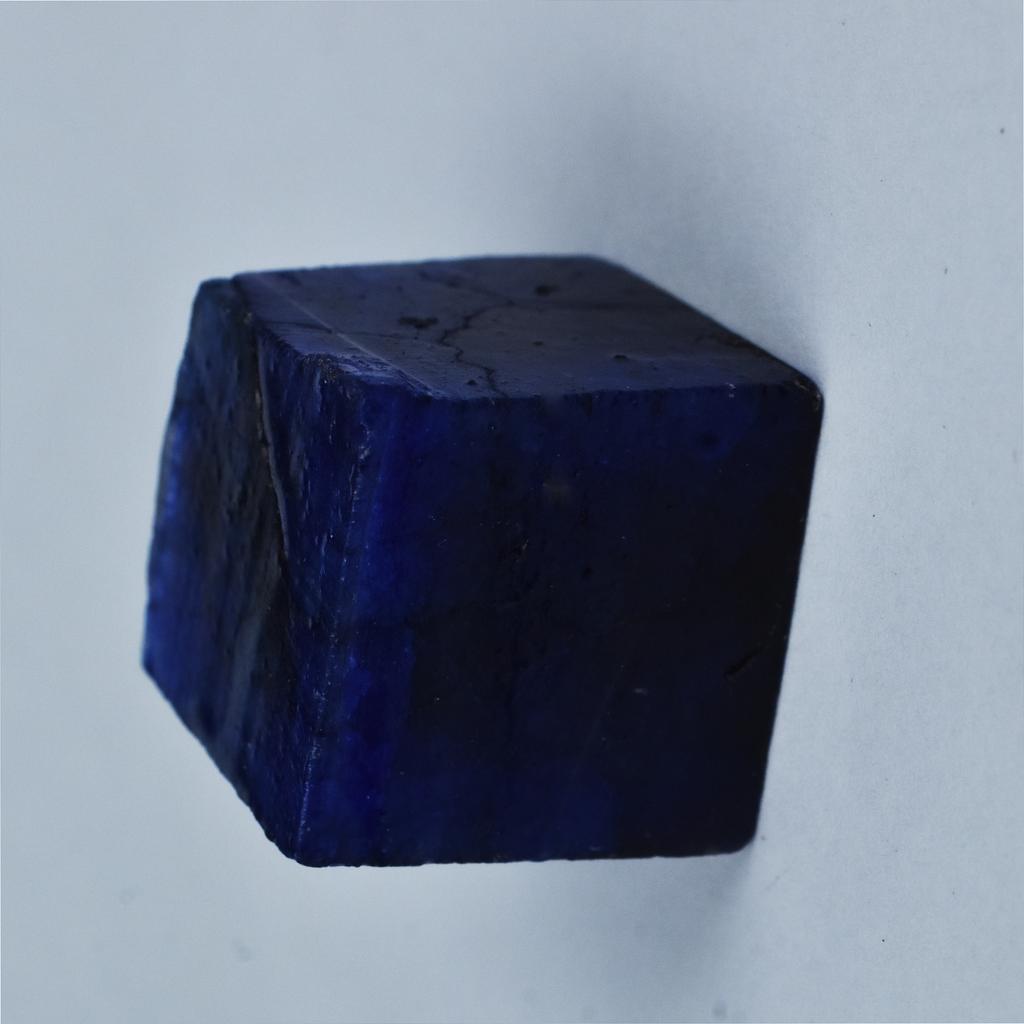 Natural Blue Tanzanite Loose Gemstone 110 ct Uncut Raw Rough for Lapidary and Gem Collections