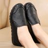 Women Leather Flats Female Flats Spring Shoes Comfortable Fashion Classic Women's Loafers Casual Leather Shoes