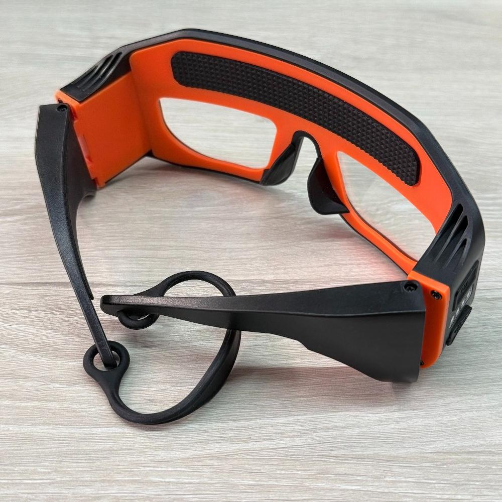 1 упаковка светодиодная перезаряжаемая фара-очки с 3 режимами, USB C, Hands Free, фонарь для кемпинга, рыбалки, езды на велосипеде, пешего туризма