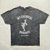 My Chemical Romance The Black Parade Футболка с принтом 'Stone Wash' Размер L/XL