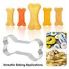 Формочки для печенья на костях из нержавеющей стали, можно мыть в посудомоечной машине, антипригарные металлические формы для резки печенья с помадкой, кухонные инструменты для выпечки