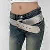 Харадзюку Поясной ремень Y2K Пояс для похудения Модный пояс с пряжкой-булавкой для женщин