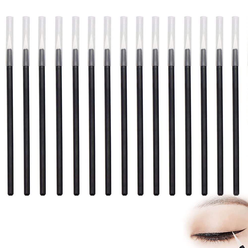 Набор из 50 одноразовых подводок для глаз, подводка для глаз, макияж для ресниц и бровей, макияж для глаз, кисточки для ногтей, кисти, кисти, кисти, инструменты, дорожные, портативные,