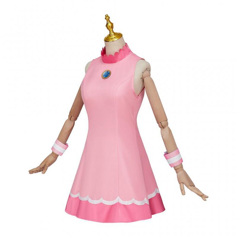 Super Mario Cosplay Dresses Princess Peach Rosalina Daisy Costume Anime Game Party
