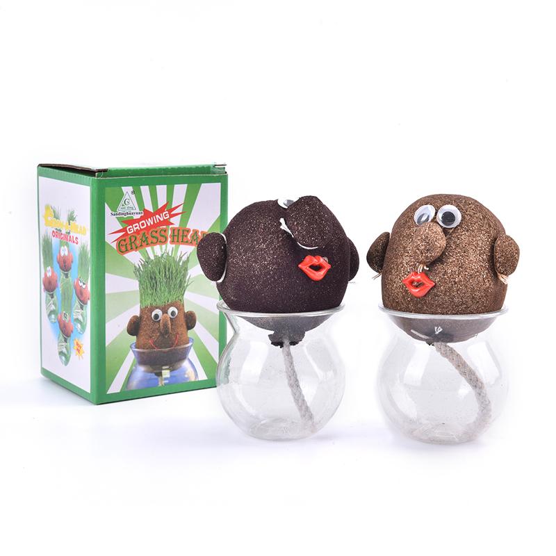 Мешок для выращивания, горшки с травой, кукла, сумка для посадки, цветочный горшок, настольный радиационно-стойкий