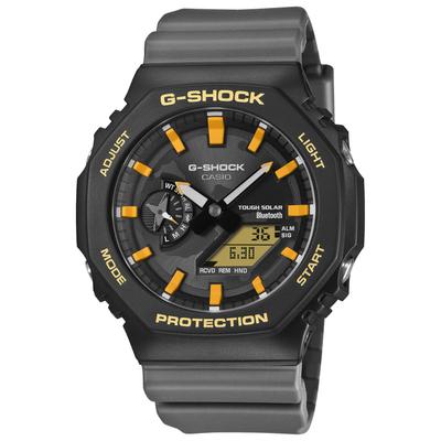 Часы G-Shock Модель в честь коллаборации с Фондом Чарльза Дарвина, Bluetooth, Tough Solar, Экологичные материалы, GA-B2100DF-1AJR Черный/Серый