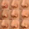 Nose Clips Nose Ring Exquisite Star Crystal Fake Piercing Clip-On New Fashion