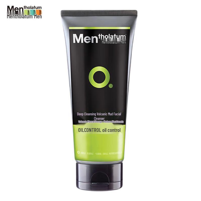 MENTHOLATUM Мужское очищающее средство для лица с вулканической грязью