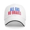 All Gas No Brakes Andrew Callaghan Baseball Cap Visor Christmas Hat Golf Cap Funny hats For Women  Unisexs