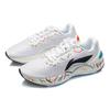 Li Ning Arashi Скользкие, износостойкие, легкие низкие беговые кроссовки Женские Белый Мультиколор ARHQ068-5
