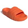 Adidas Adilette 22 Slides Оранжевые кроссовки унисекс Core-Black IF3660