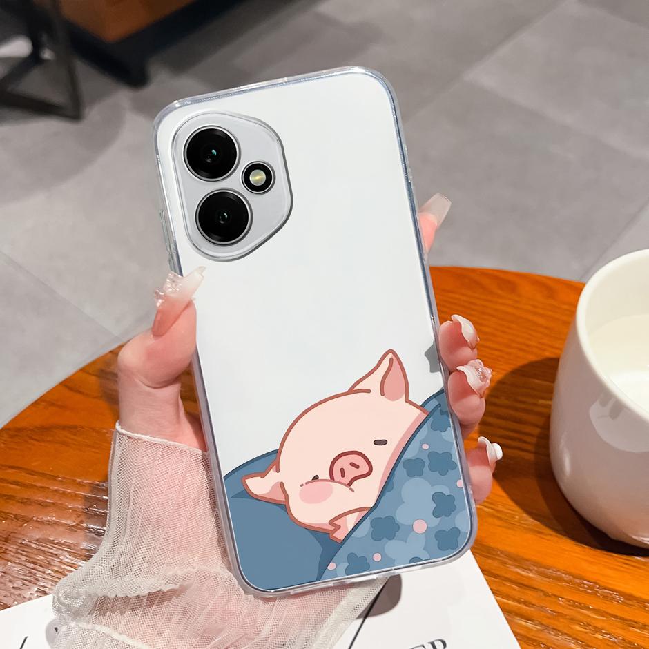 Чехол для Honor 400 Pro Lite 5G Красивые Цветы Прозрачный ТПУ Бампер Защитная Крышка Для Honor400Pro Fundas Honor400Lite Coque