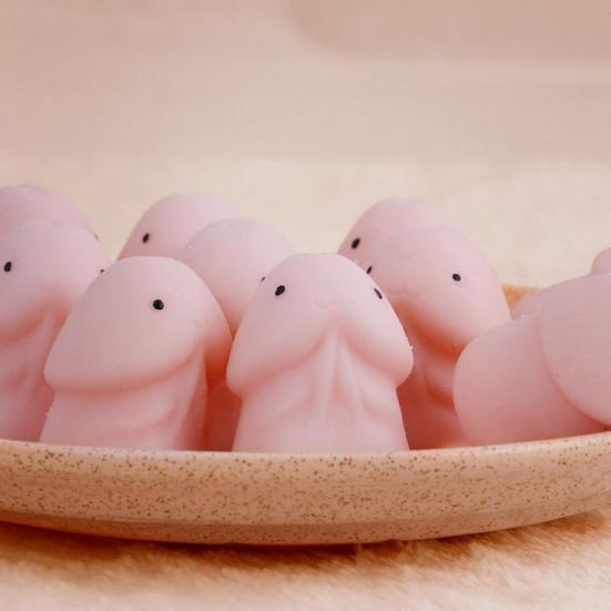 Kawaii Cute Soft Mochi Penis Boob Breast Squ-ishy Focus Squ-eeze Funny Joke Gift