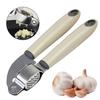 Garlic Press Stainless Steel Garlic Mincer Heavy Duty Garlic Crusher Anti-Slip