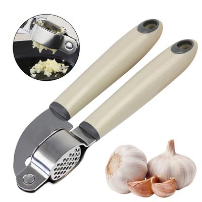Пресс для чеснока из нержавеющей стали, измельчитель чеснока, сверхпрочная давилка для чеснока, противоскользящая