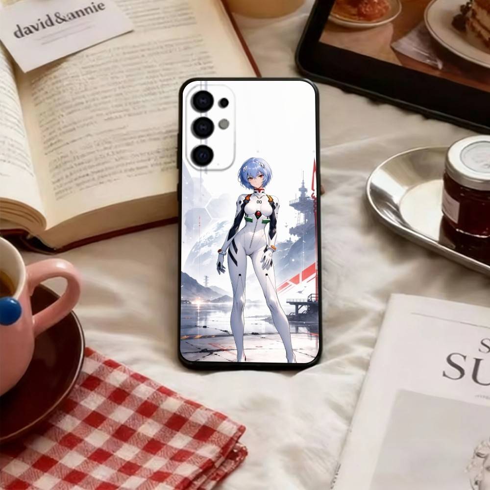 EVA Ayanami Rei Phone Case Soft black For Samsung S25,S24,S21,S22,S23,S30,Ultra,S20,Plus,Fe,Lite