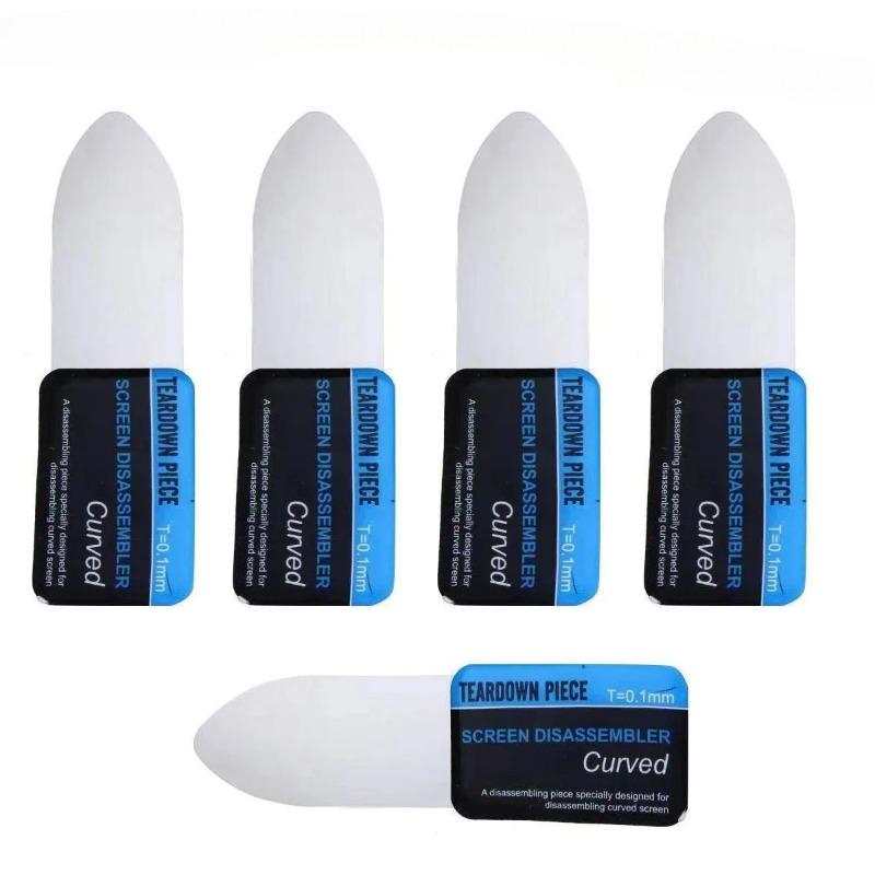 1-5 шт. 0,1 мм Планшет Мобильный телефон Изогнутый ЖК-экран Спуджер Инструменты для вскрытия и поддевания Ультратонкий Гибкий Металлический