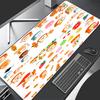 Bread Thief Theme Premium Non-slip Mouse Pad with Stitched Edges,Durable Rubber Material,for Desktop & Gaming Great Gifts