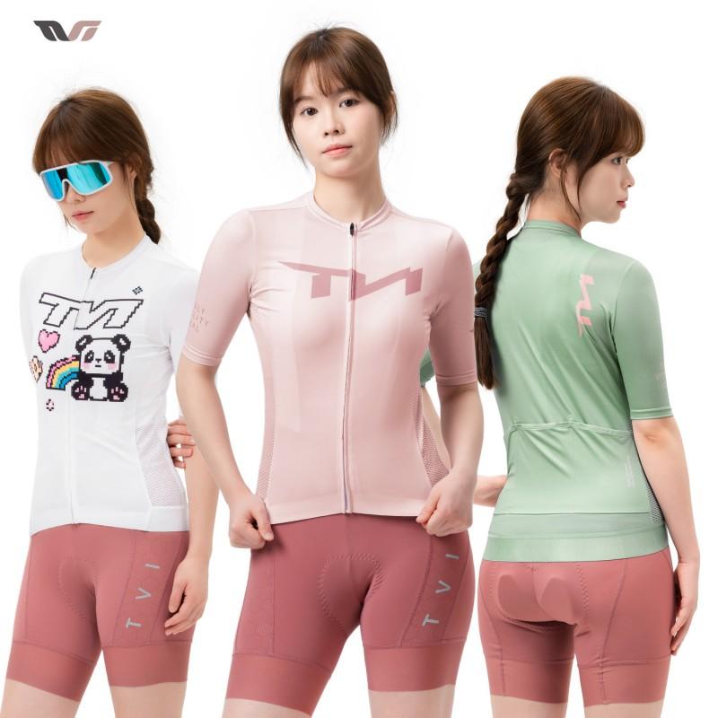 ROCKBROS Womens Short Sleeve Cycling Jersey Summer UV Protection Quick Dry Mountain Road Bike Top