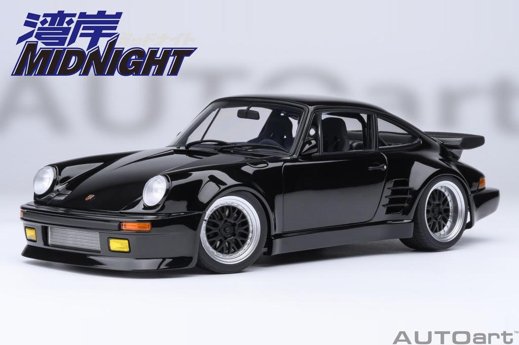 AUTOart Масштаб 1/18 Porsche 911 (930) Турбо "Wangan Midnight" Blackbird (Спецификация Том 1) Готовая продукция 78158