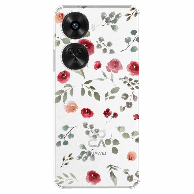 Чехол для Huawei Nova 12 SE, чехол для телефона в стиле Soft Girl, противоударный чехол для Huawei Nova 12SE, BNE-LX1, прозрачный силикон TPU