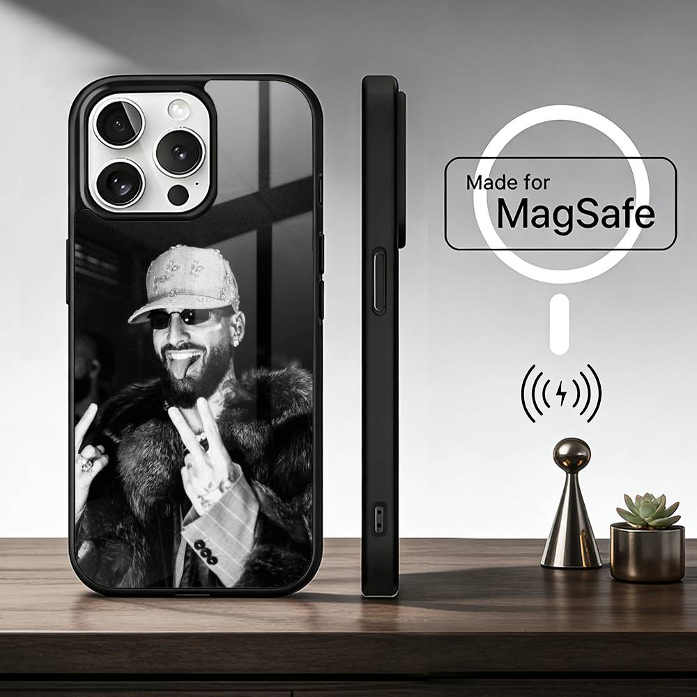 M-Maluma P-Pelon Phone Case For iPhone17,16,15,14,13,12,11 Plus,Pro Max, New Magnetic Wireless Charging