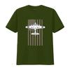 Ww2 B17 Bomber Plane Aircraft Usa Flag Veteran Pilot Youth T Shirt Vintage Washed Stretched Soft Comfortable